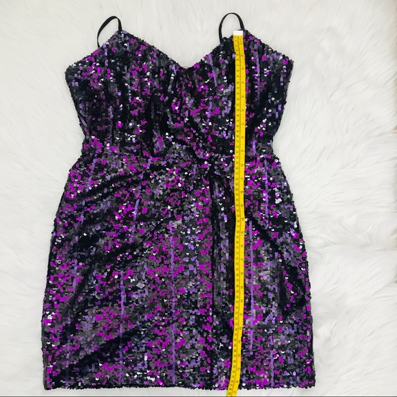 Parker Joanie Sequined Mini Dress - Picture 9 of 15